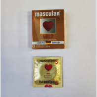 Презервативы "Masculan ultra type 5" тонкие, золотистые №10 (цена за 1 шт) - фото - 5