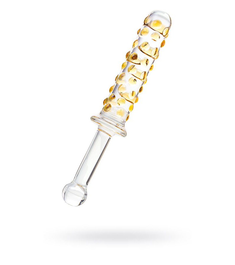 Подарочный фаллоимитатор из закалённого стекла (рабоч.часть – 13*3.5) - фото - 8