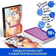 ИГРАЛЬНЫЕ КАРТЫ HOT GAME CARDS ХЕНТАЙ ФУРРИ, 36 карт, 18+ - фото - 2
