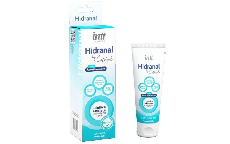 Intt Hidranal 50 мл, увлажняющий водный анальный лубрикант - фото - 1