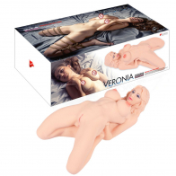 VERONIA, мастурбатор кукла вагина + анус без вибрации c двойным слоем материала - фото - 4
