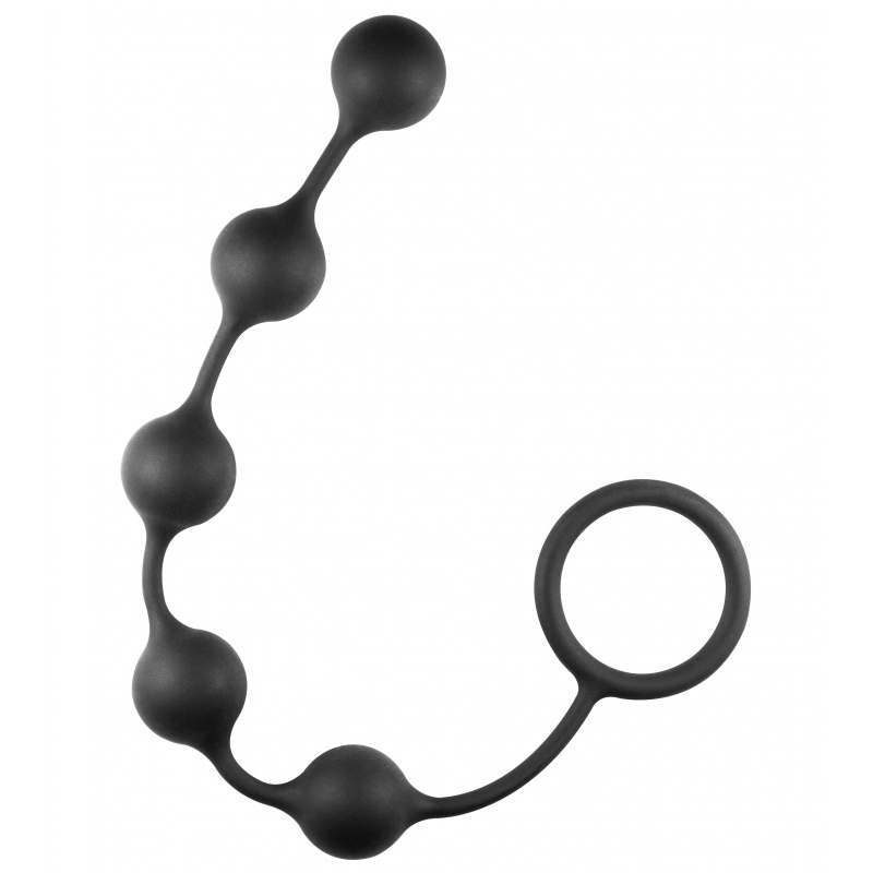 Анальная цепочка Classic Anal Beads 23 см, Ø 3 см - фото - 4