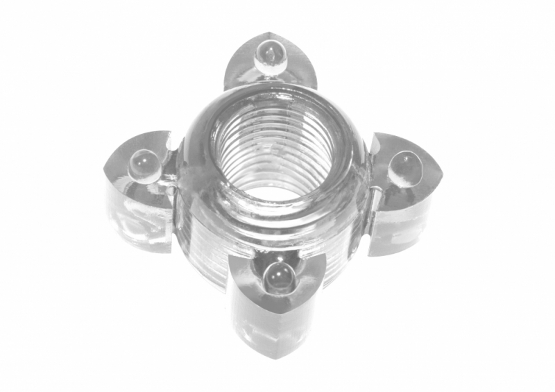 Эрекционное кольцо Rings Screw white - фото - 2