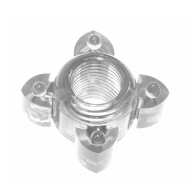 Эрекционное кольцо Rings Screw white - фото - 3