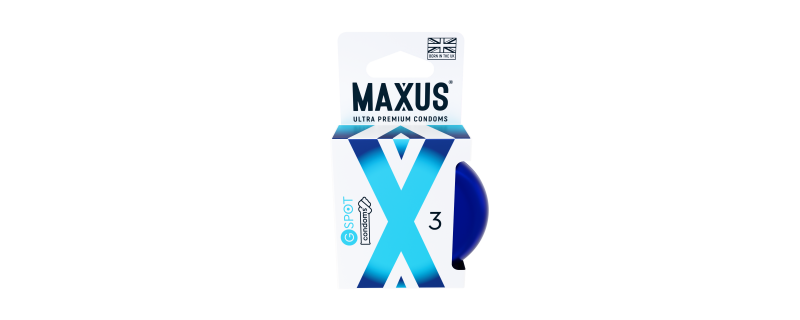 ПРЕЗЕРВАТИВЫ MAXUS G SPOT № 3 X-EDITION (гладкие, двойная спираль) в кейсе - фото - 1