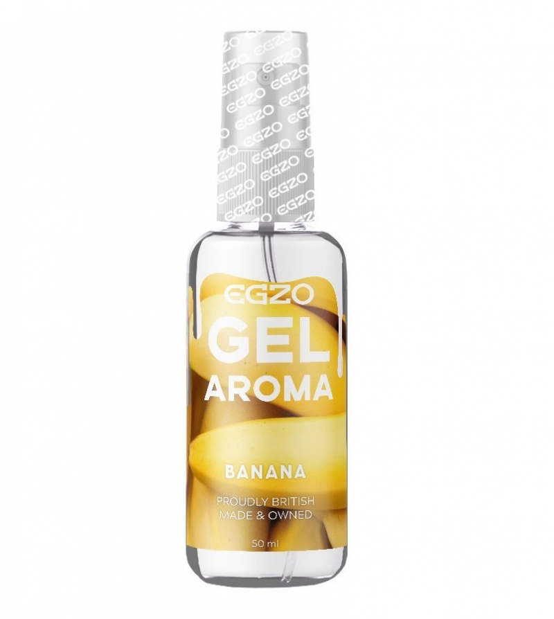 Гель увлажняющий на водной основе EGZO AROMA Banana 50 мл - фото - 1
