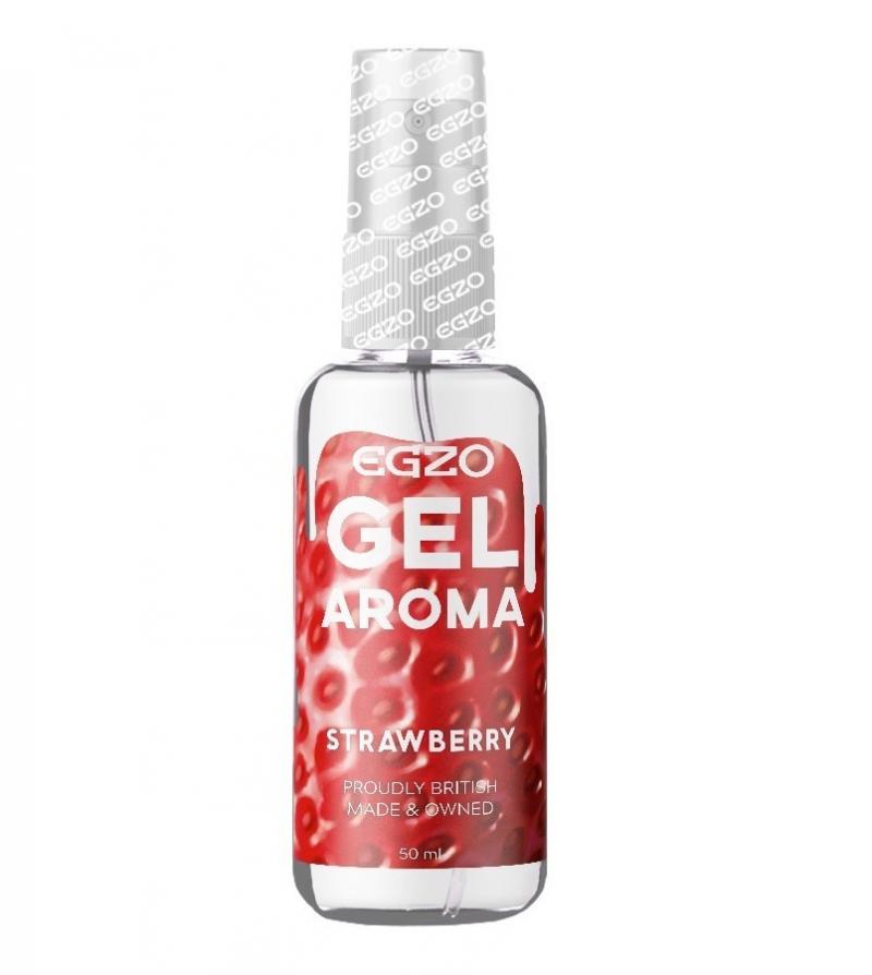Гель увлажняющий на водной основе EGZO AROMA Strawberry 50 мл - фото - 1
