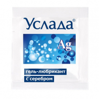 Гель-лубрикант УСЛАДА С СЕРЕБРОМ 3 г - фото - 1