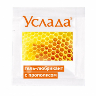 Гель-лубрикант УСЛАДА С ПРОПОЛИСОМ 3 г - фото - 1