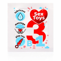 Гель-любрикант SexToys одноразовая упаковка 4 г - фото - 1