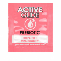 Увлажняющий интимный гель ACTIVE GLIDE PREBIOTIC, 3 г - фото - 1