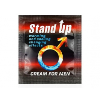 Саше возбуждающего крема для мужчин Stand Up - 1,5 гр - фото - 1