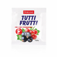 Гель увлажняющий TUTTI-FRUTTI свежая смородина 4 г - фото - 1