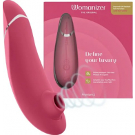 Womanizer Premium 2 розовый бесконтактный вакуумно-волновой вибратор для клитора - фото - 1