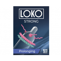 НАСАДКА СТИМУЛИРУЮЩАЯ SITABELLA LOKO STRONG с продлевающим эффектом - фото - 1