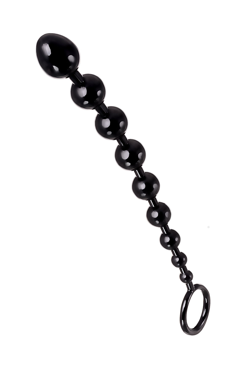 Анальная цепочка Toyfa A-toys Talis, TPR, 23.2 см, Ø 2.7 см - фото - 3