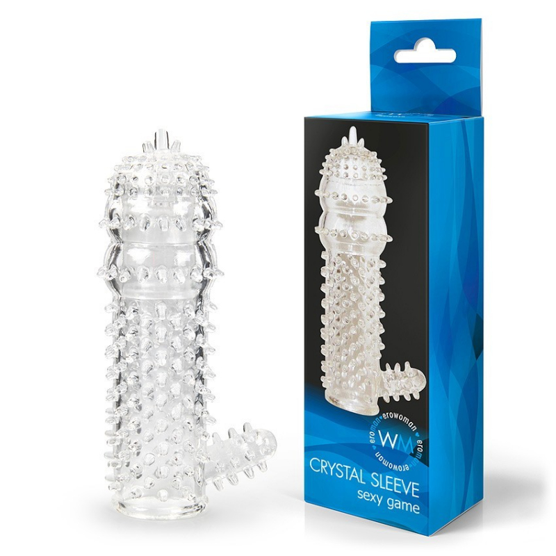 Насадка закрытая CRYSTAL SLEEVE L 130 мм D 35 мм - фото - 1