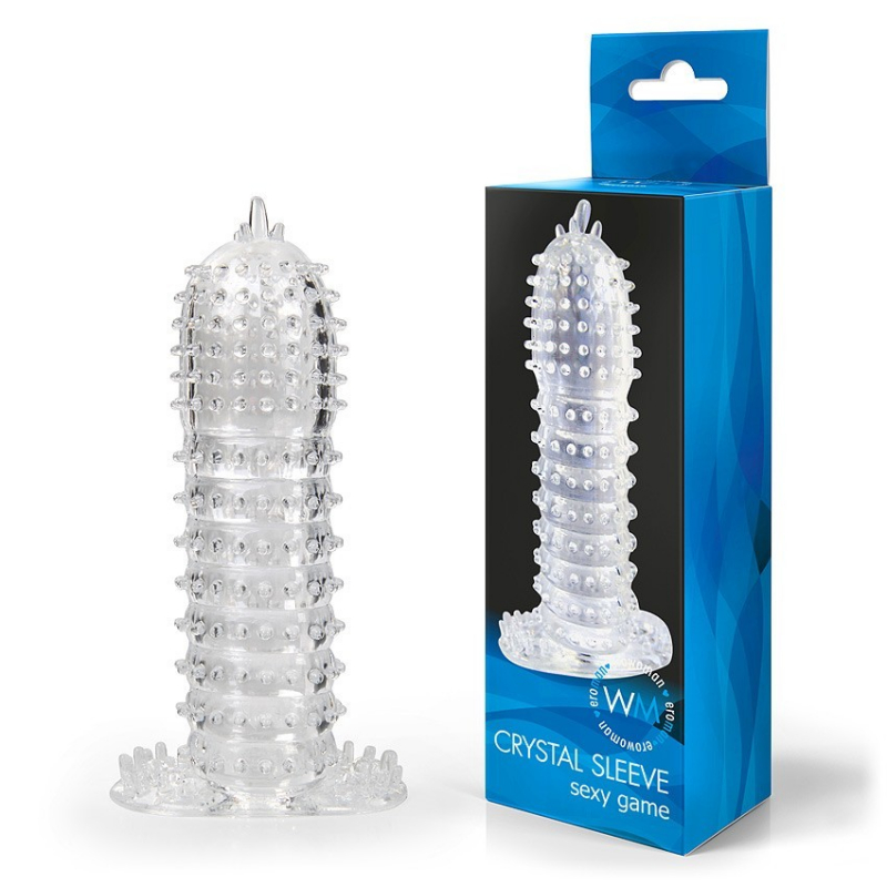 Насадка закрытая CRYSTAL SLEEVE L 130 мм D 35 мм - фото - 1