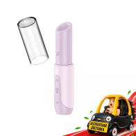 Вакуумный стимулятор Satisfyer Secret Kiss компактный в виде помады для путешествий - фото - 8
