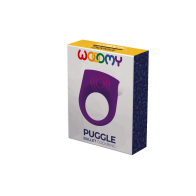 Эрекционное кольцо Puggle Vibrating Ring with Bullet Purple - фото - 2