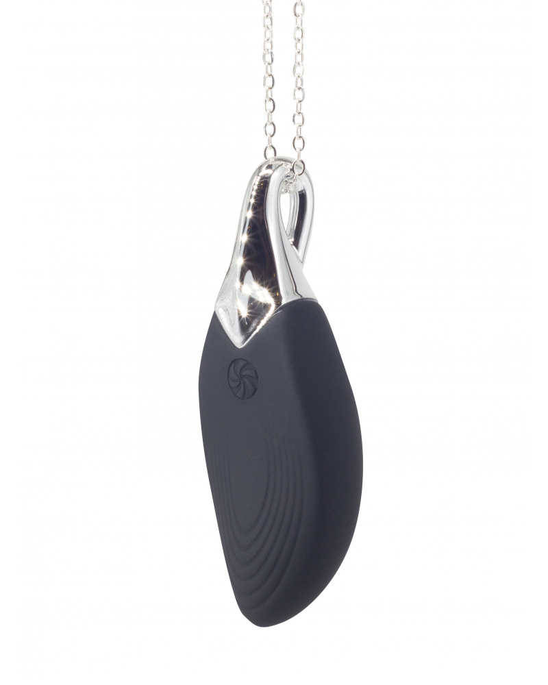 ВИБРО-КУЛОН LIBERTY LEAF BLACK - фото - 1