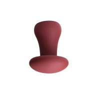 Перезаряжаемый вибратор CNT Oyster Mushroom Red  5 см, Ø 4 см - фото - 3