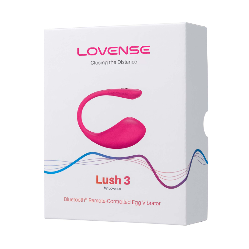 Виброяйцо LOVENSE Lush 3, розовый - фото - 5