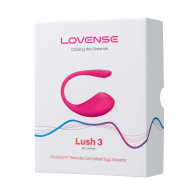 Виброяйцо LOVENSE Lush 3, розовый - фото - 5