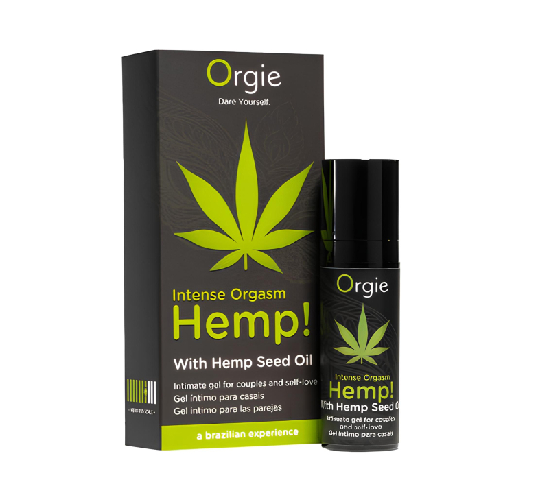 Возбуждающий гель Orgie Hemp! Intense Orgasm, 15 мл - фото - 4