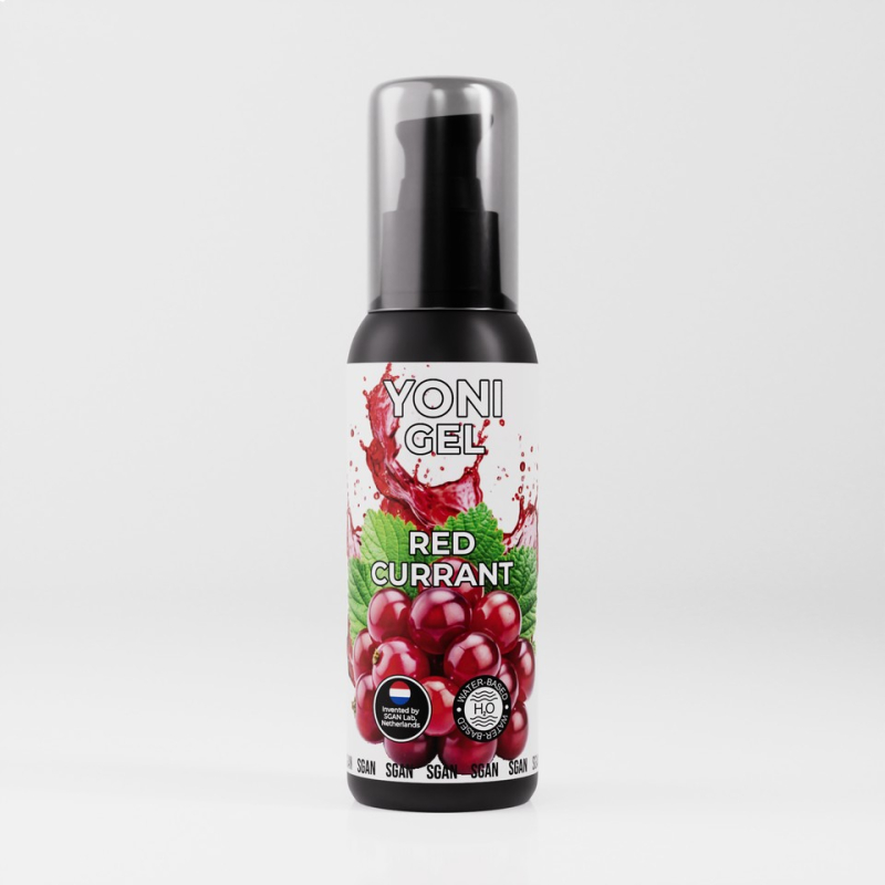 Лубрикант для орального секса SGAN YONI GEL со вкусом красной смородины, 100 мл - фото - 3