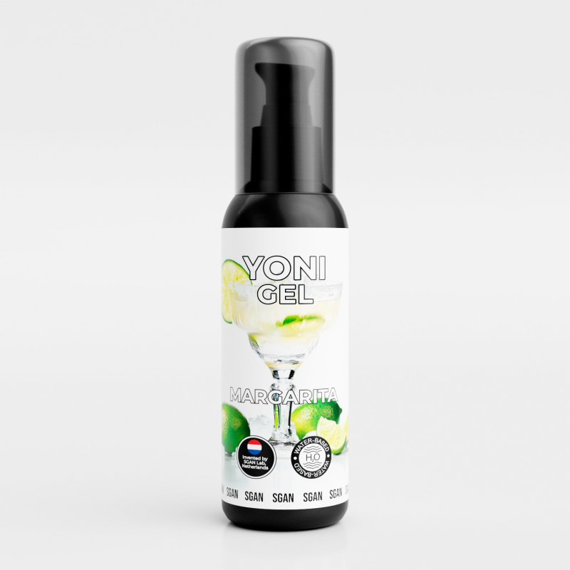 Лубрикант для орального секса SGAN YONI GEL со вкусом коктейля Маргарита, 100 мл - фото - 3
