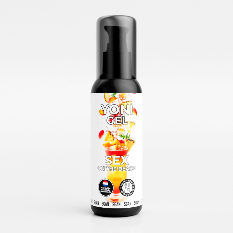 Лубрикант для орального секса SGAN YONI GEL со вкусом коктейля Cекс на пляже, 100 мл - фото - 3