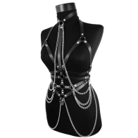 Комплект портупей (лиф + пояс с ошейником) - фото - 3