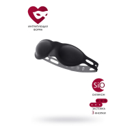 Маска силиконовая TOYFA Theatre, черная - фото - 3