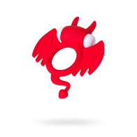 Эрекционное кольцо на пенис JOS SWEET DEVIL, силикон, красный, 8,5 см - фото - 3