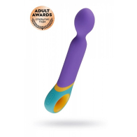 Нереалистичный вибратор PMV20 Base - Wand фиолетовый 24 см - фото - 3