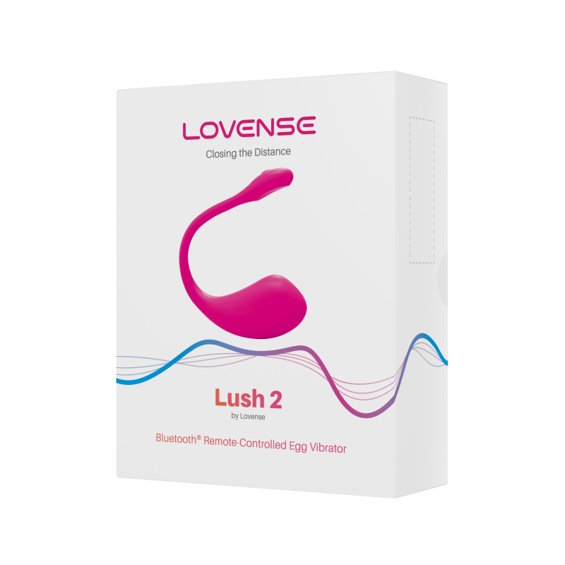 Виброяйцо LOVENSE Lush 2, розовый - фото - 3