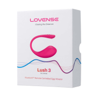 Виброяйцо LOVENSE Lush 3, розовый - фото - 3