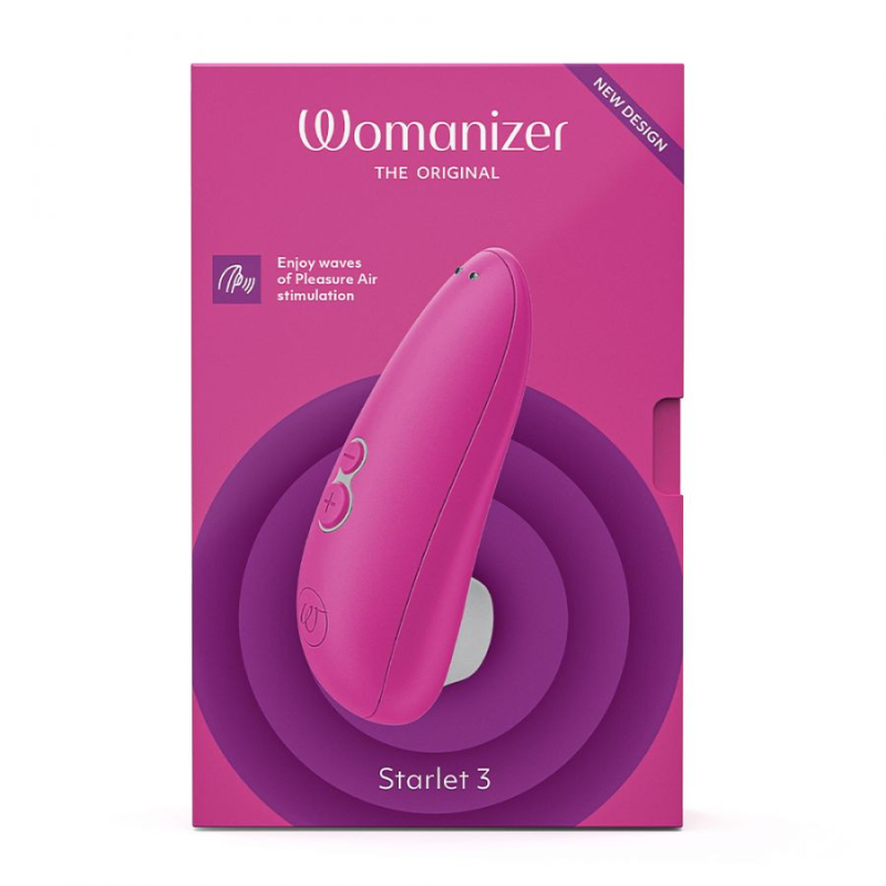Womanizer Starlet 3. Бесконтактный клиторальный стимулятор, розовый - фото - 4