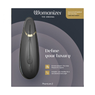 Бесконтактный клиторальный стимулятор Womanizer Premium 2 черный - фото - 5