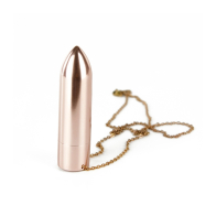 Вибропуля на цепочке DORCEL DISCREET PLEASURE, металл, перезаряжаемая (можно с силиконовой смазкой) - фото - 2
