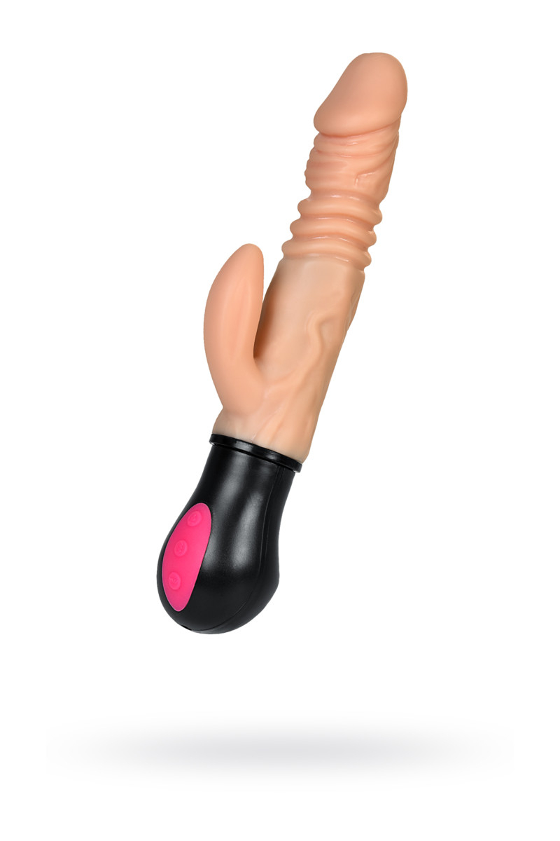 Реалистичный вибратор TOYFA A-Toys с функцией Up-Down, TPE, 12 режимов вибрации, 13,5 см - фото - 1