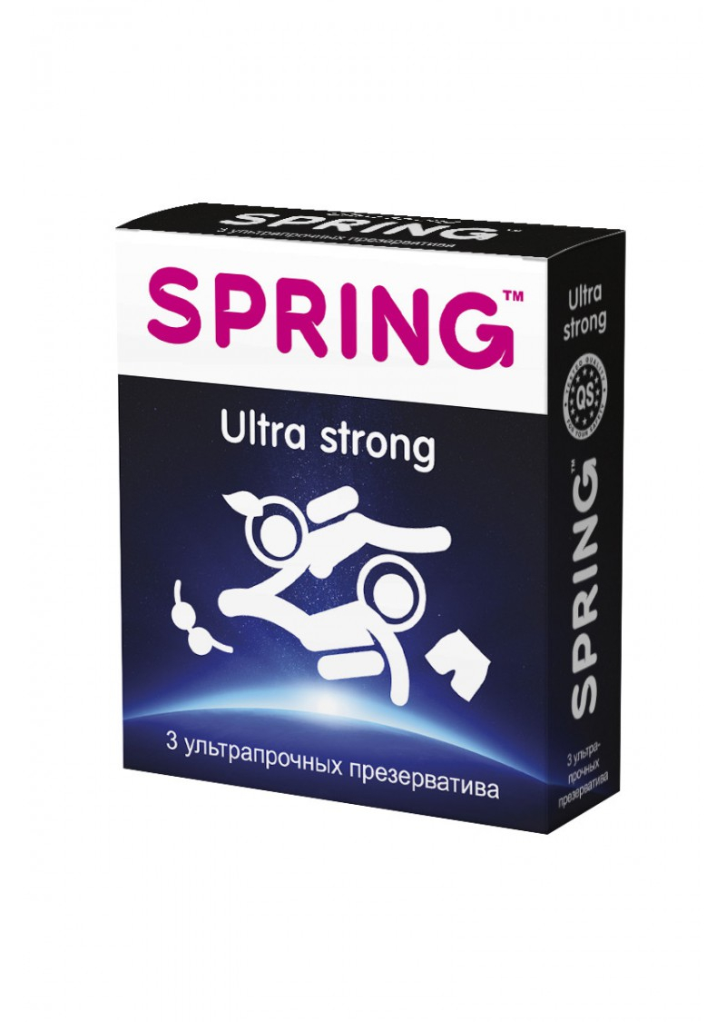 Презервативы Spring Ultra Strong, 3 шт - фото - 1