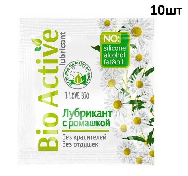 Лубрикант BIO ACTIVE, 30 г (в виде ленты, 10 шт по 3 г) - фото - 1