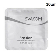 Гипоаллергенный лубрикант SVAKOM, 30 г (в виде ленты, 10 шт по 3 г) - фото - 1