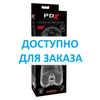 (ПРЕДЗАКАЗ) Вакуумная вибропомпа прозрачная PDX ELITE Extender Pro Vibrating Pump - фото - 6