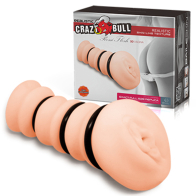 Мастурбатор мягкий бежевый - фото - 3