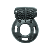 Эрекционное кольцо с вибрацией Rings Axle-pin black - фото - 2