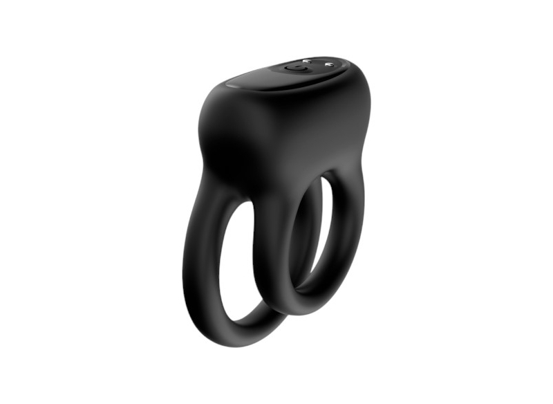 Двойное эрекционное вибро-кольцо DUALITY - фото - 5