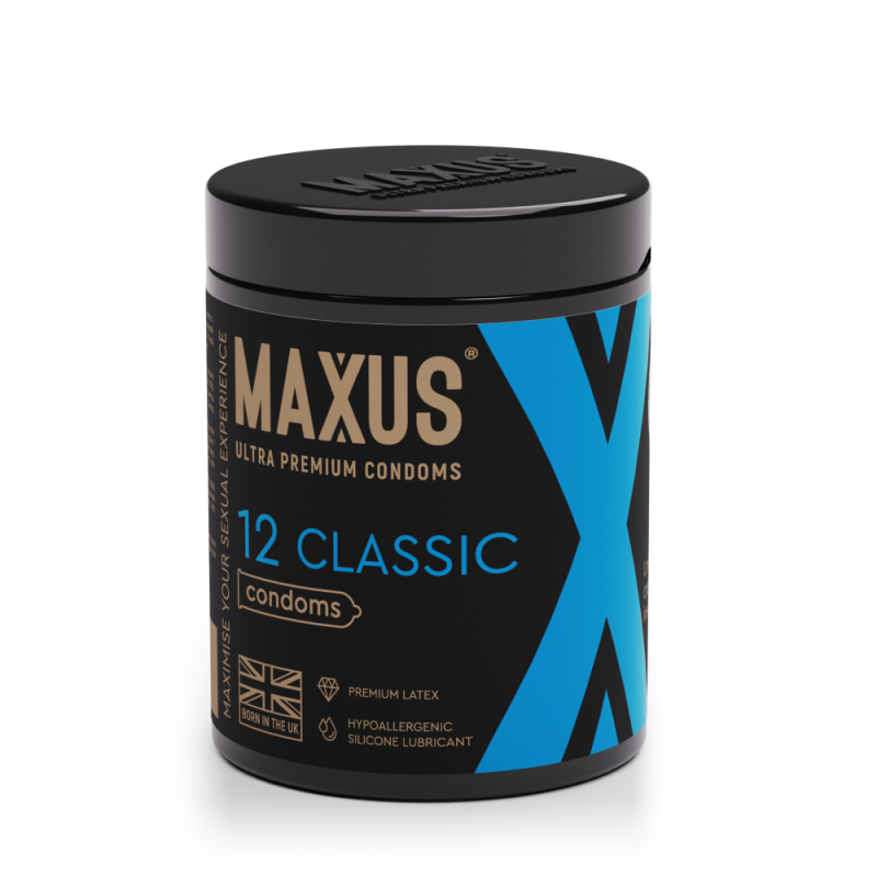 Презервативы классические MAXUS Classic №12 ж/к - фото - 2